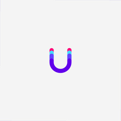 Data company logo - u letter logo