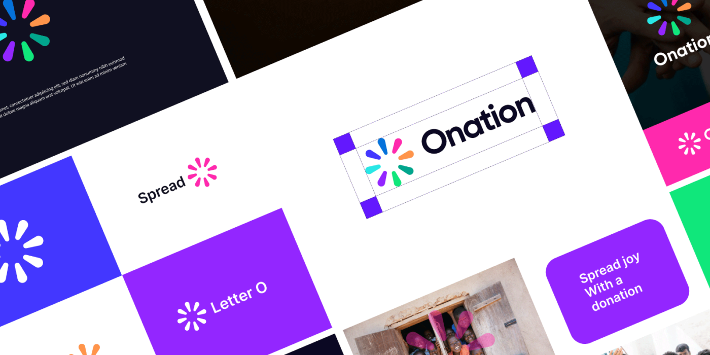 community logo – Donation logo – o letter