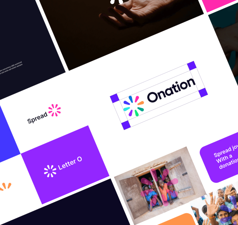 community logo – Donation logo – o letter