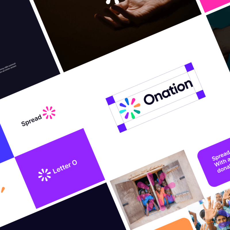 community logo – Donation logo – o letter