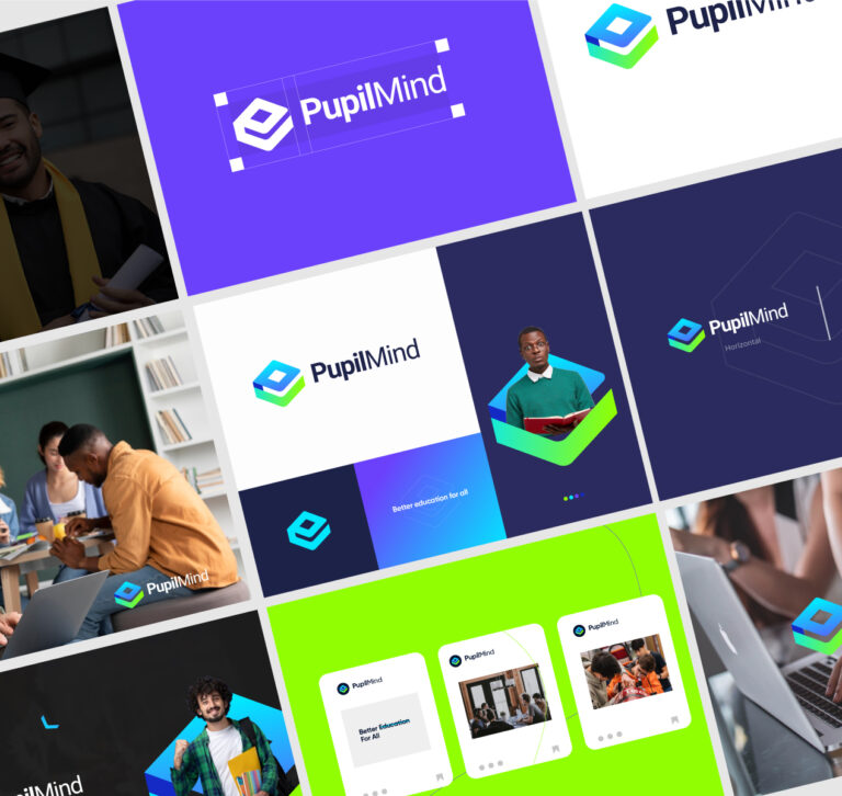 eLearning Logo - School University Graduation Branding - P lette