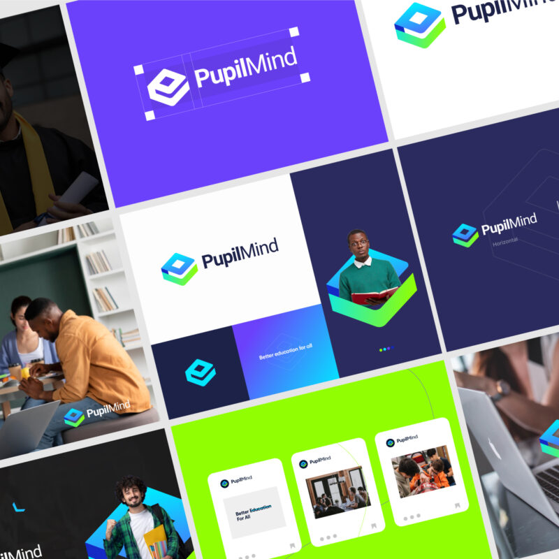 eLearning Logo - School University Graduation Branding - P lette