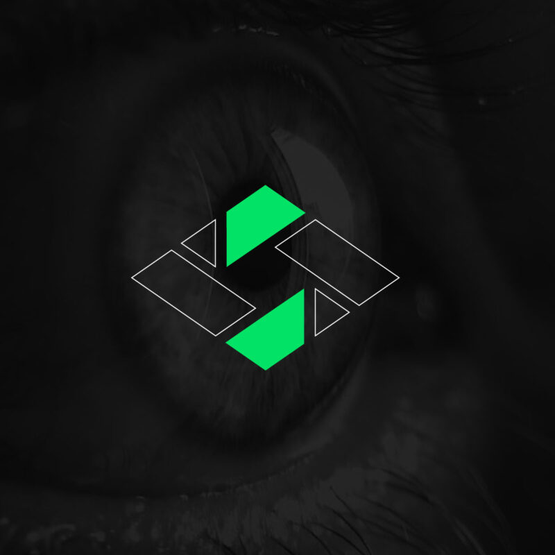 Logo, AI, Tech, Sensor, Device, Futuristic, Optics, O logo