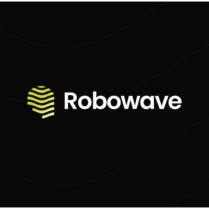 Logo, Modern, AI, Robotics, Automation, Algorithm, Tech, Wave