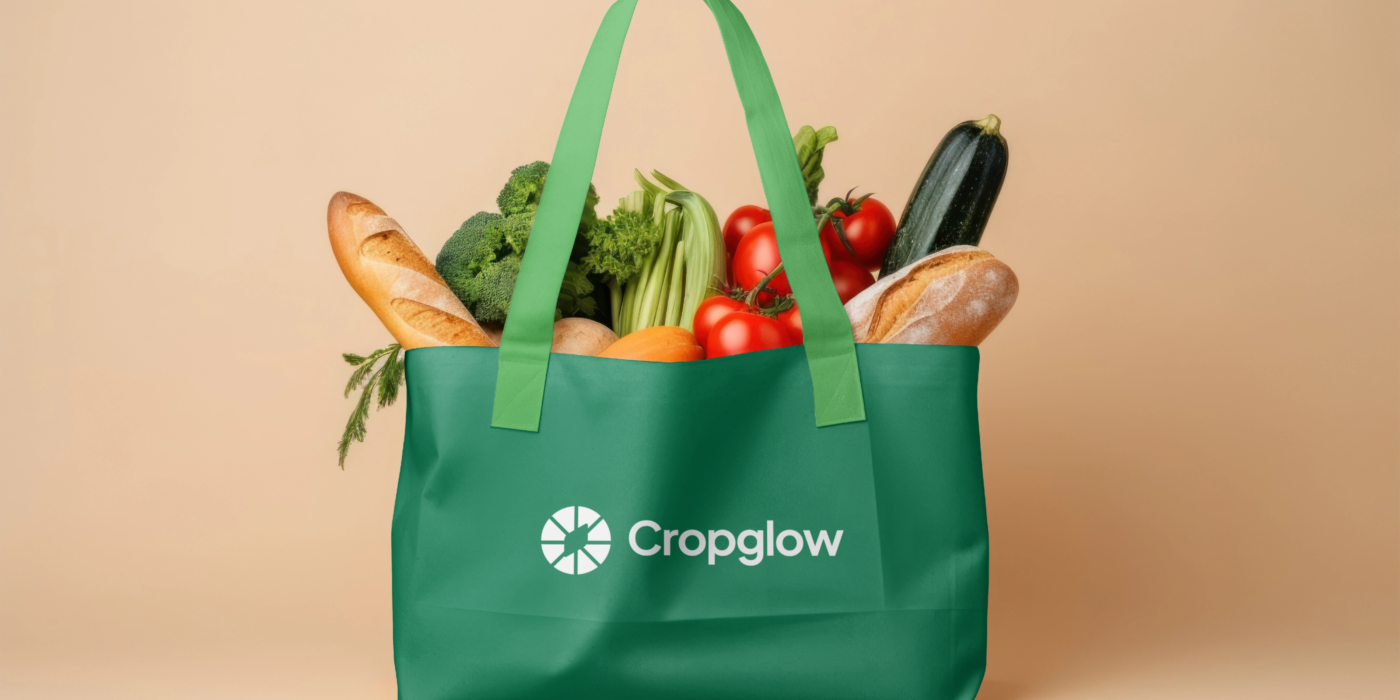 Crop Logo, Farm Logo, Agriculture Logo, Eco, Green, Leaf, C logo