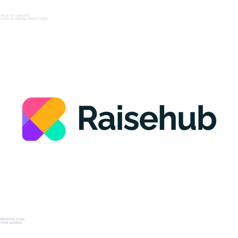 Fundraising Logo, Non-Profit Logo, Community, Charity, R logo