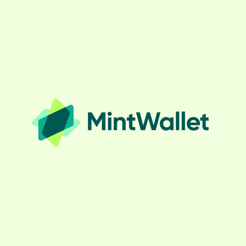 Crypto Wallet Logo, Mint, Blockchain, Transection , M logo
