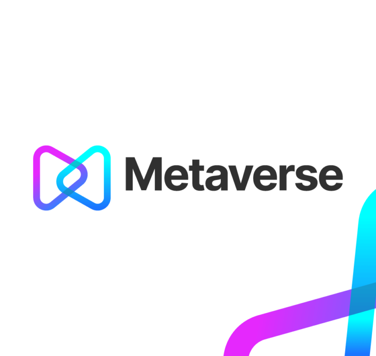 Logo Design, Metaverse Logo, Virtual Reality, Infinity, Futuristic Logo