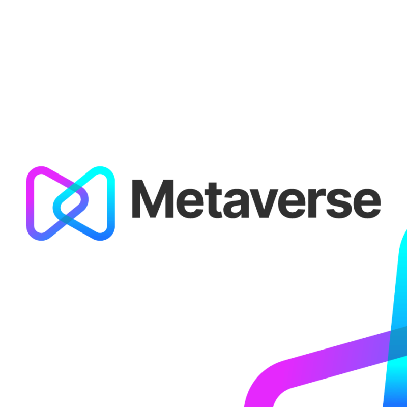 Logo Design, Metaverse Logo, Virtual Reality, Infinity, Futuristic Logo